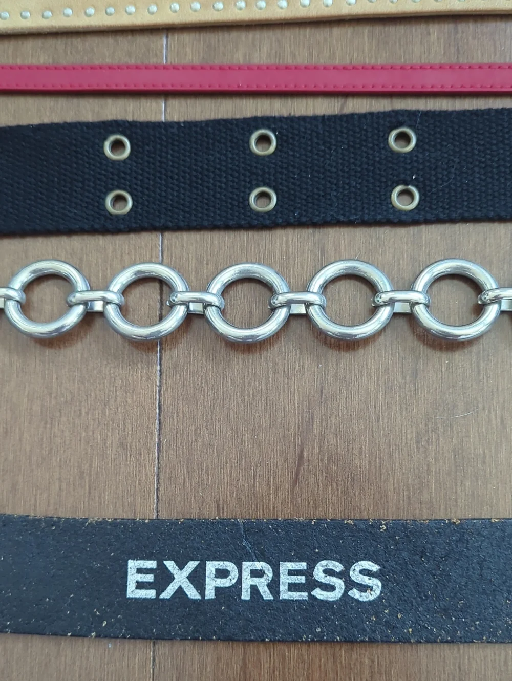 Lot Of 10 Vintage Belts Range In sizes. Leather - Picture 5 of 9